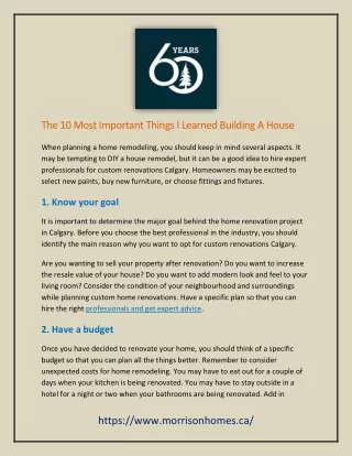 the 10 most important things i learned building