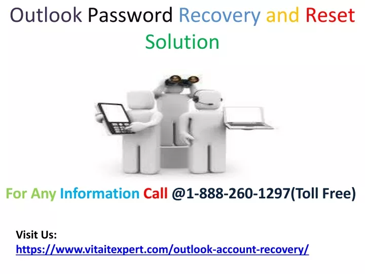 outlook password recovery and reset solution