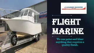 Explore Abrasive Blasting Services With Flight Marine