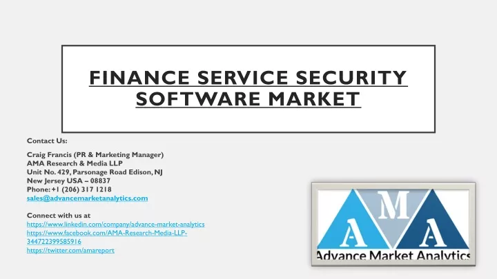 finance service security software market