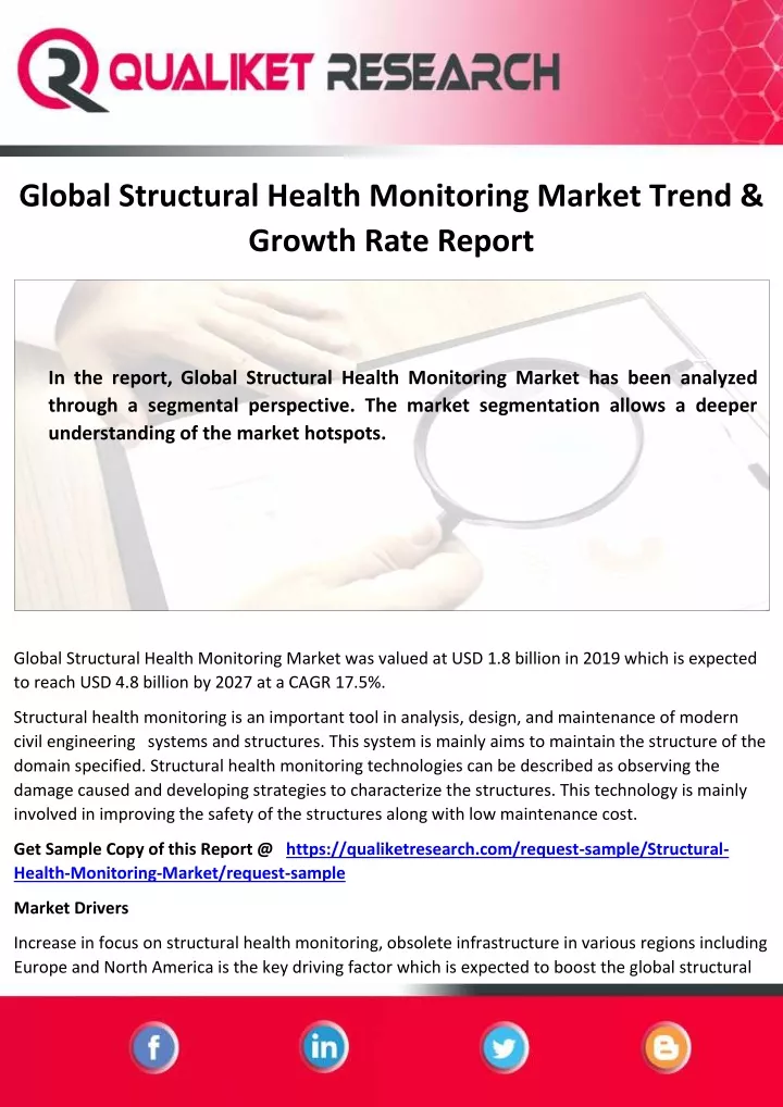 global structural health monitoring market trend