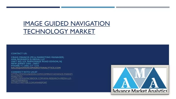 image guided navigation technology market