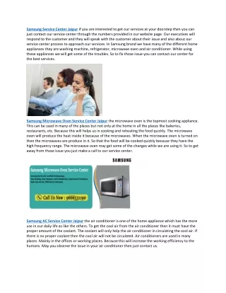 Samsung Service Center Jaipur