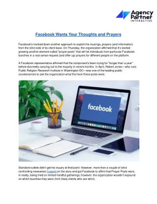 facebook wants your thoughts and prayers facebook