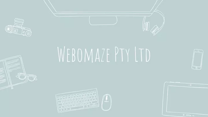 webomaze pty ltd