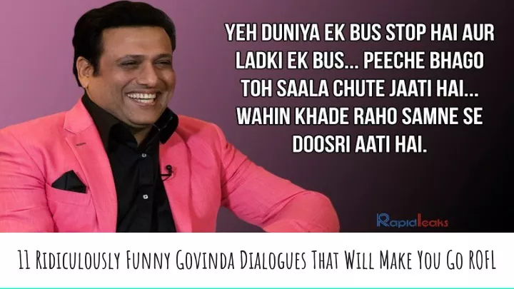 11 ridiculously funny govinda dialogues that will