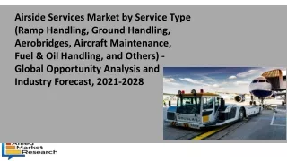 Airside Services Market is Thriving Worldwide with