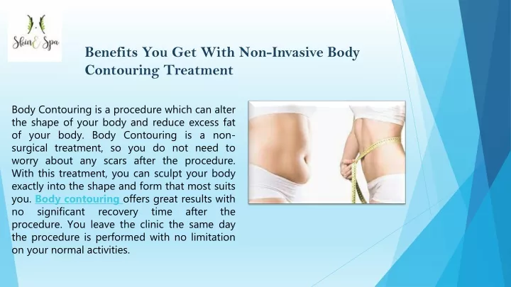 benefits you get with non invasive body