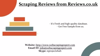 it s fresh and high quality database get free sample from us