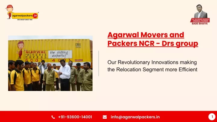 agarwal movers and packers ncr drs group