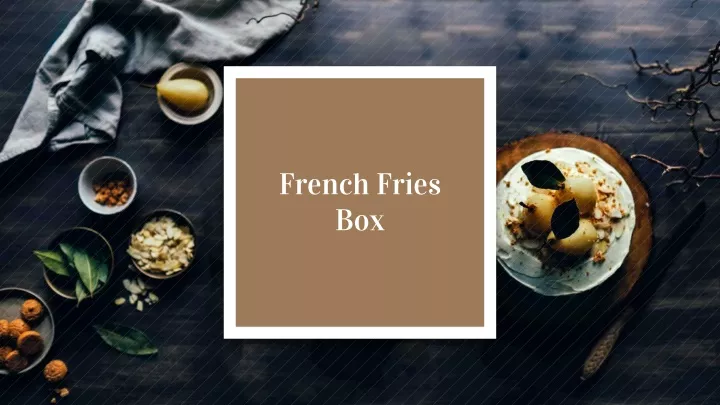 french fries box