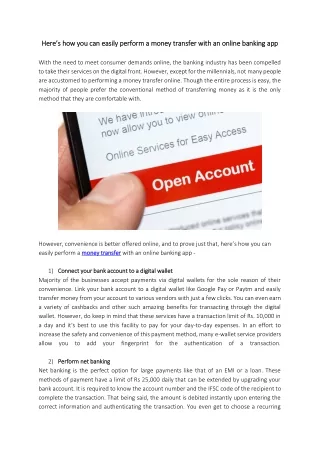 here s how you can easily perform a money