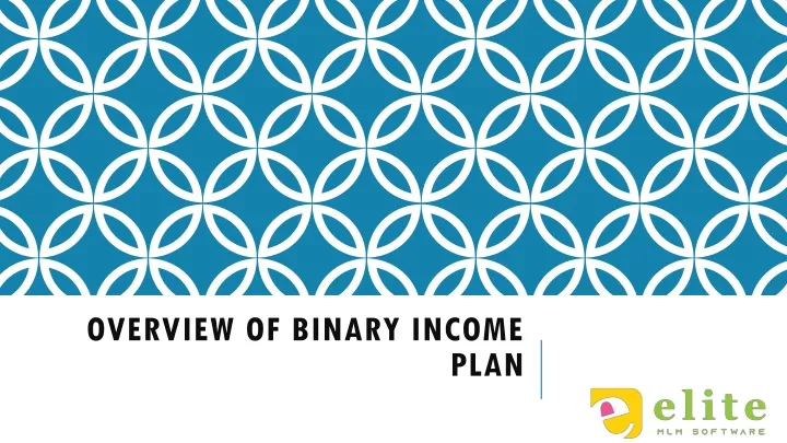 overview of binary income plan