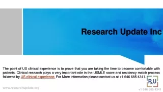 Research Update Inc