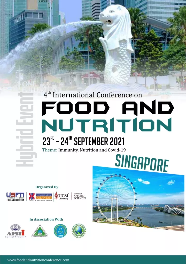 4 international conference on food and nutrition
