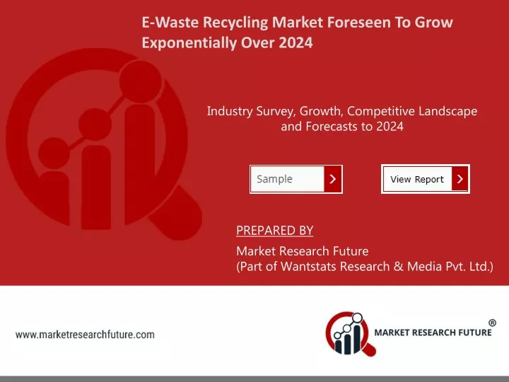 e waste recycling market foreseen to grow