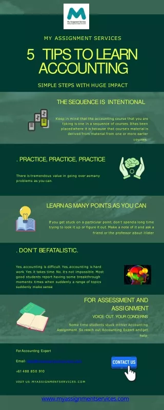 5 tips to learn accounting