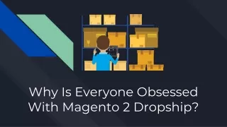why is everyone obsessed with magento 2 dropship