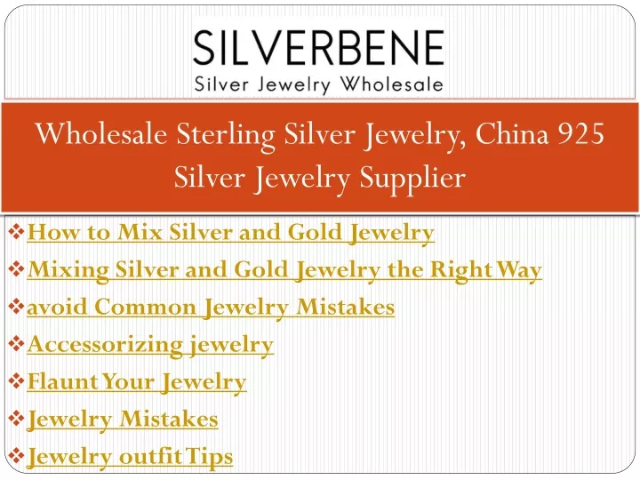 wholesale sterling silver jewelry china 925 silver jewelry supplier