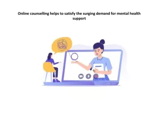 online psychological counselling india