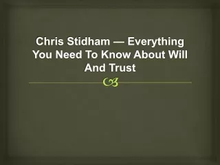Chris Stidham — Everything You Need To Know About Will And Trust