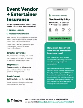 ThimbleEventVendorEntertainerInsurancePolicy