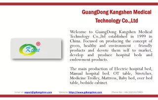 guangdong kangshen medical technology co ltd