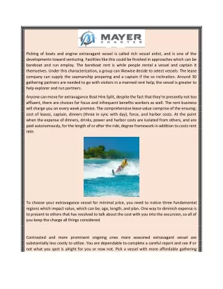 Mayer Charter Split  Mayer Charter