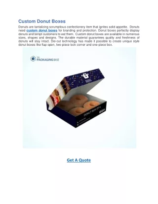 custom donut boxes donuts are tantalizing
