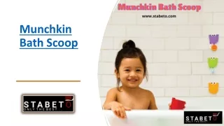 munchkin bath scoop