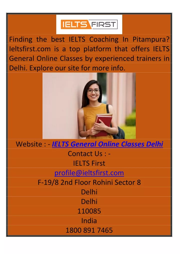 finding the best ielts coaching in pitampura