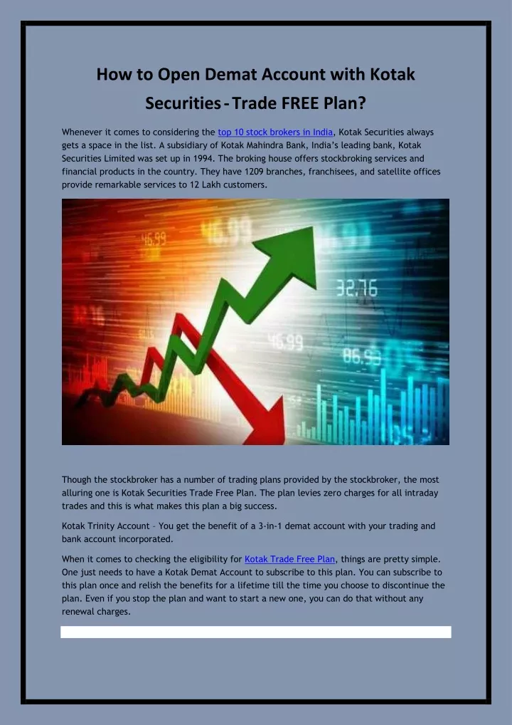 how to open demat account with kotak