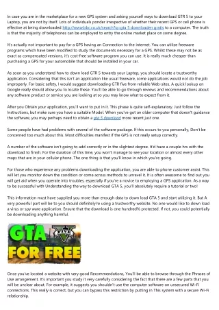 10 Compelling Reasons Why You Need gta 5 download