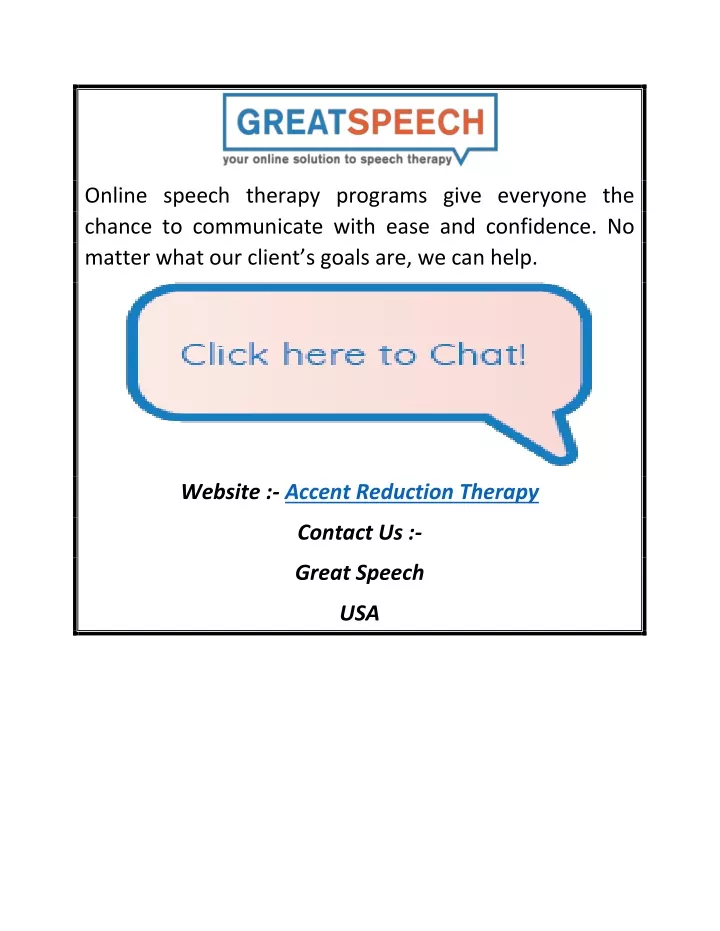 online speech therapy programs give everyone