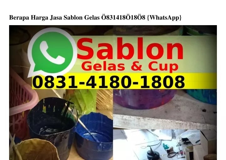 berapa harga jasa sablon gelas 831418