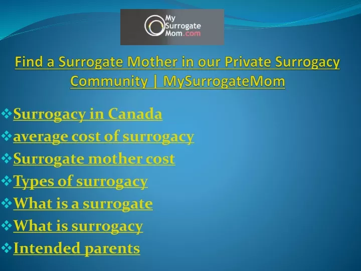 find a surrogate mother in our private surrogacy community mysurrogatemom