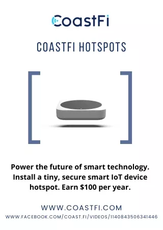Coastfi hotspot review- Passive Income Opportunity Explained!