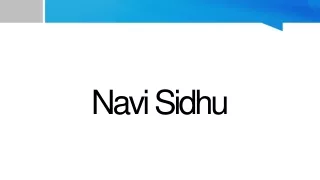 Navi Sidhu A Passionate Sportsperson