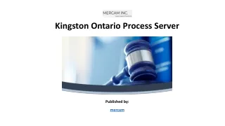 kingston ontario process server