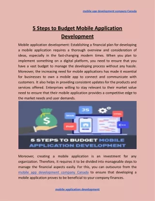 mobile app development company canada