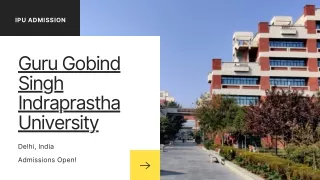 Guru Gobind Singh Indraprastha University