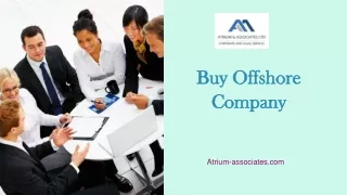 Buy Offshore Company