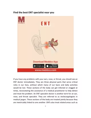 ENT  specialist In Mumbai