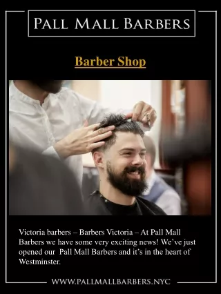 Barbers Near Victoria NYC