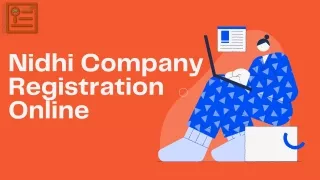 Nidhi Company Registration Online In India with affordable price