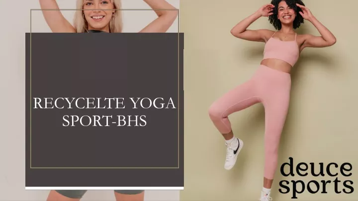 recycelte yoga sport bhs