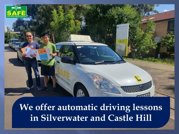 we offer automatic driving lessons in silverwater