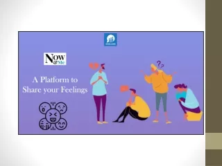 Now&Me: A Platform to Share your Feelings
