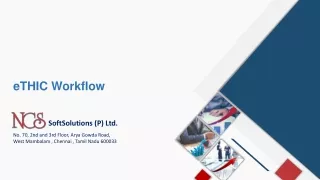 ethic workflow