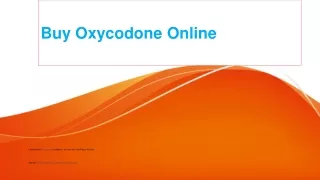 Oxycodone